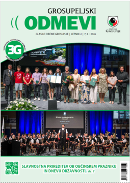 Grosupeljski odmevi, julij/avgust 2026