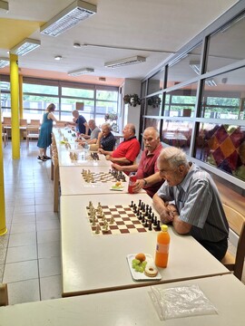 Šahovska simultanka z Ano in Vojkom Srebrničem